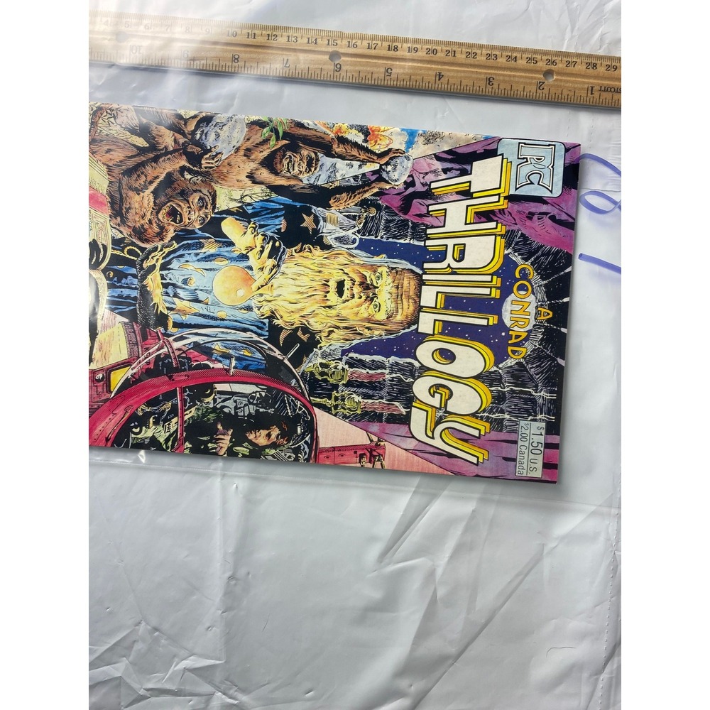 RC Thrillogy A‎ Conrad Comic Book Vol 1 1990s Vintage Sci Fi Art